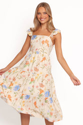 Laela Midi Dress - Floral