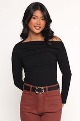 Cer Knit Top - Black