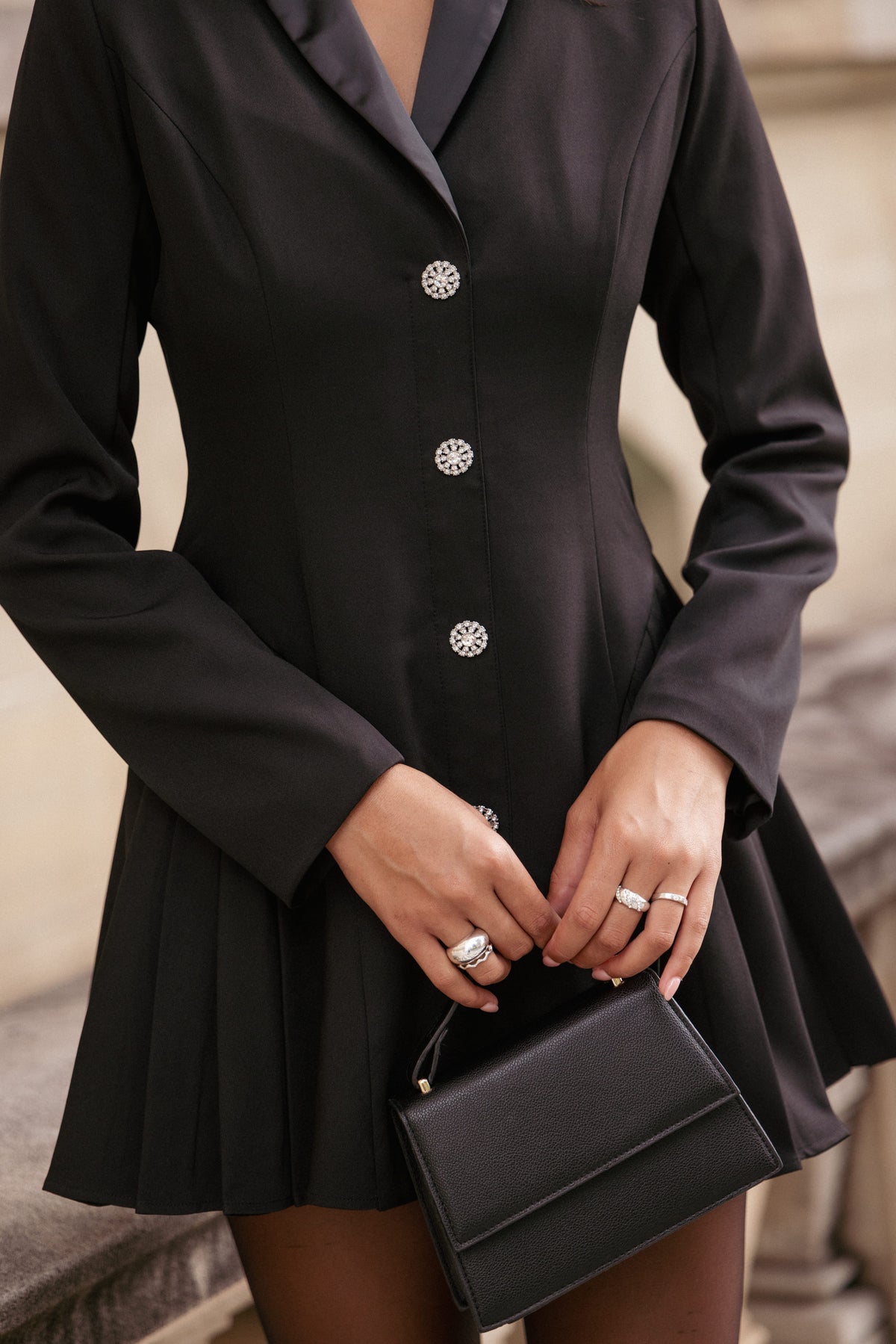 Vega Handbag - Black