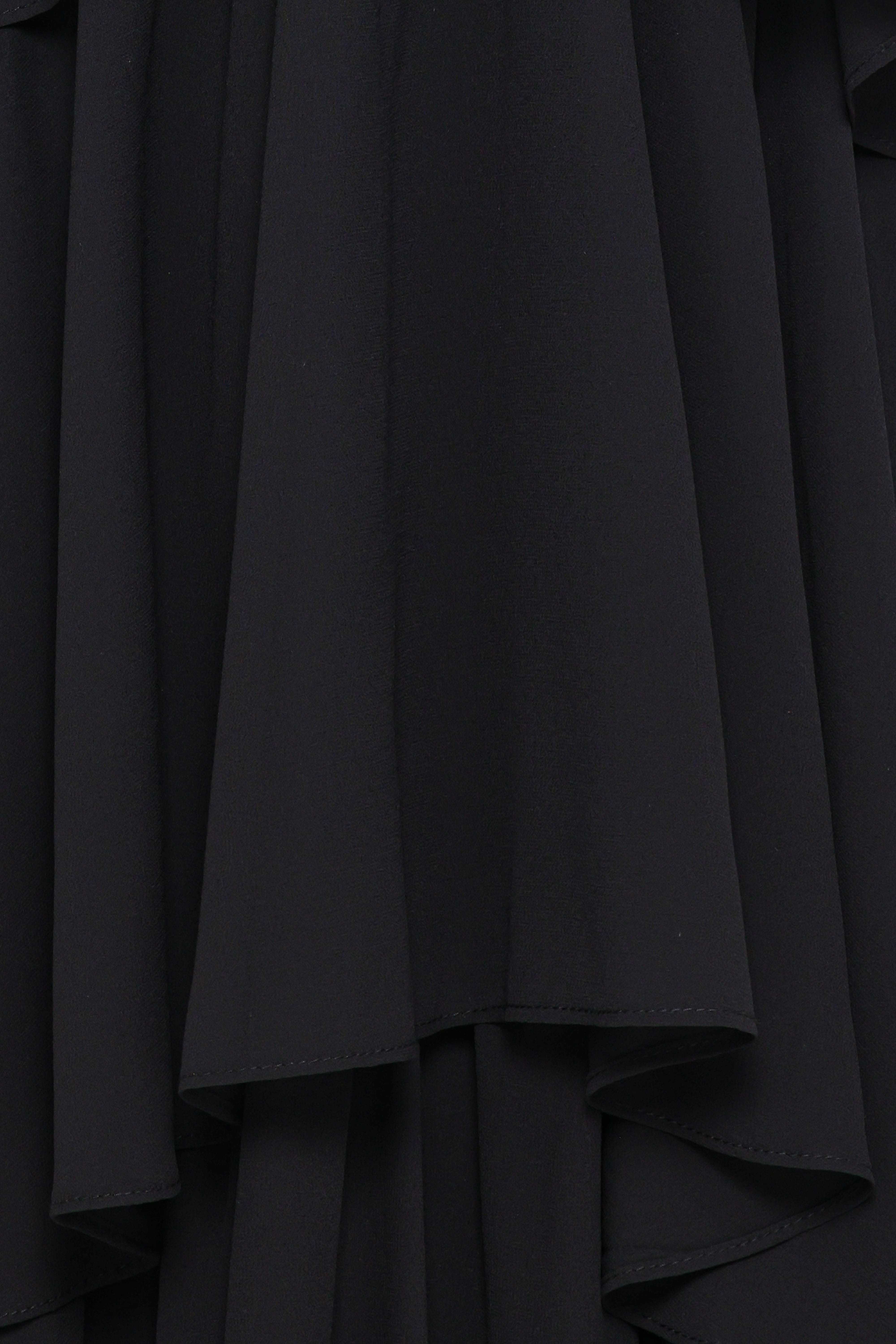 Chasity Halterneck Maxi Dress - Black