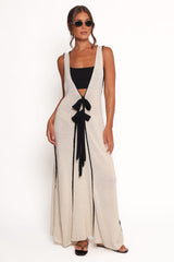 Draco Midi Dress - Cream