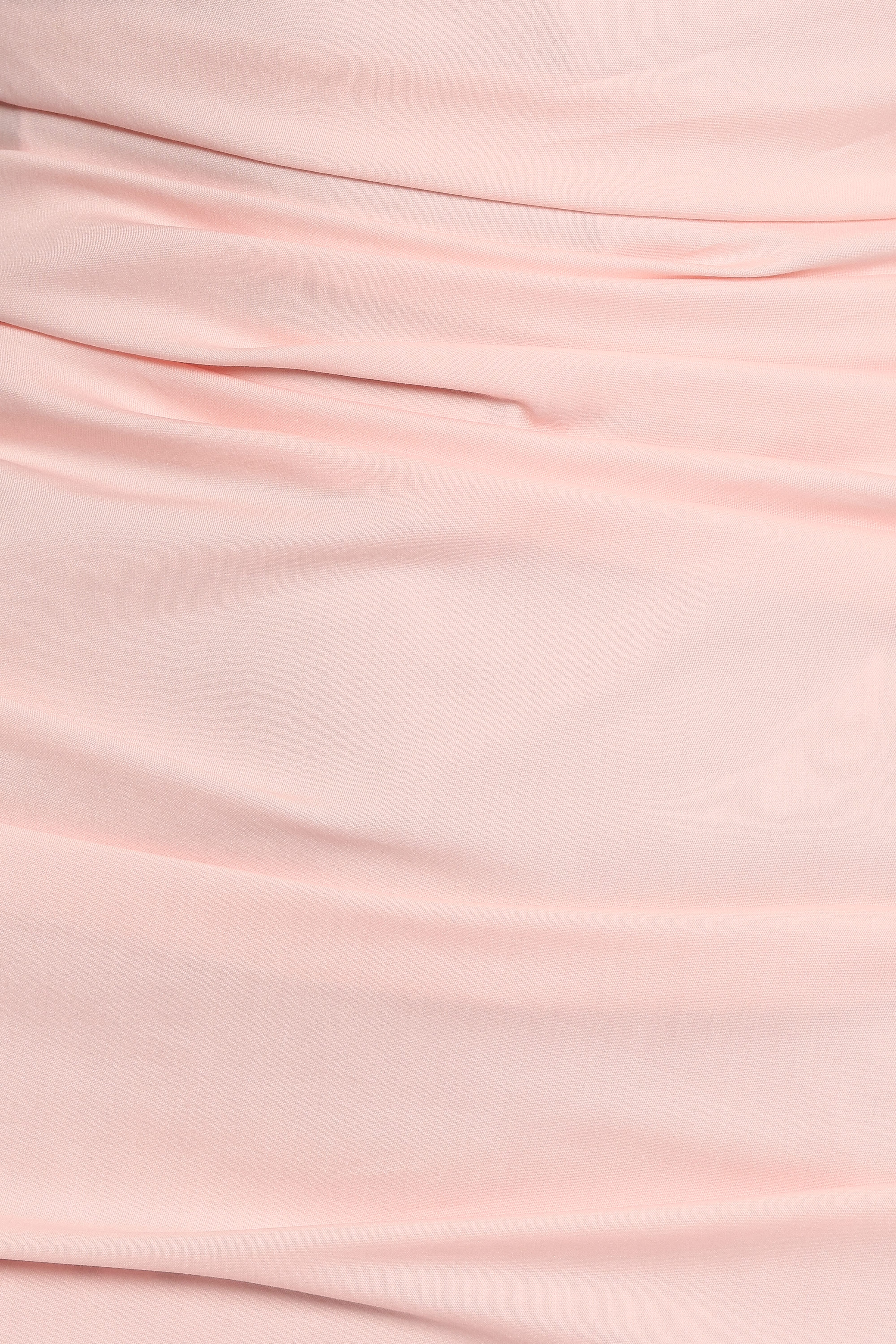 Eliya One Shoulder Frill Maxi Dress - Ballet Pink