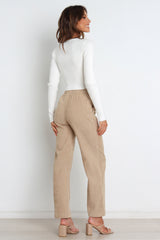 Provence Knit Sweater - White