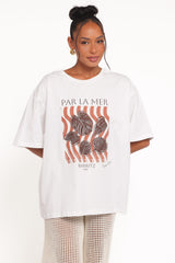 Par La Mer Tee - White